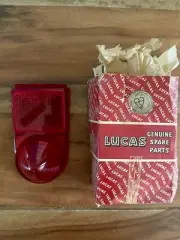 OEM Austin Morris Wolseley Red Tail Light LENS ONLY Lucas L593 Orignal Part
