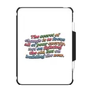 iPad Pro 11-inch (M4) Impact Folio Case Secret of Change iPad Case by Quotes by Christie