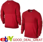Tiger Woods TW Engineered Pullover Wool Sweater 620148-657 *Sunday Red*