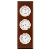 Howard Miller Wall Clock Small (Under 12") Round Quartz Shore Station Brown