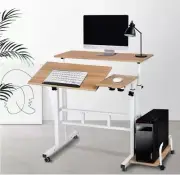 Laptop Desk Laptop Table Portable Mobile Computer Adjustable Workstation Light