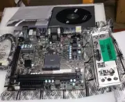 MSI AMD AM1I board Mini ITX size I/O SHIELD INCLUDED AS SEEN ON PICTURE.
