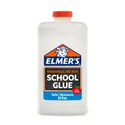 Slime Liquid PVA Glue, Great for Making Slime, Washable, 946Ml, White, (2024678)