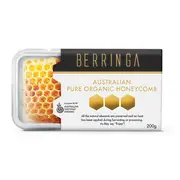 BERRINGA HONEY Berringa Australian Pure Organic Honeycomb 200g
