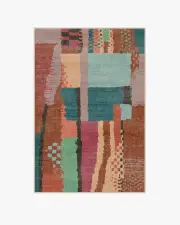 120' x 185' | Machine Washable Runner Rug | Kid & Pet Friendly | Indoor Rug | Enya Multicolour Rug | Ruggable
