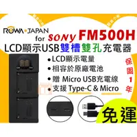 在飛比找PChome商店街優惠-【聯合小熊】ROWA forむSONY FM500H LCD