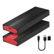 for NGFF, NVMe SSD Multi-protocol Hard Disk Enclosure USB3.1 Gen 2 Type C H7Y7