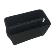NEW Small Multi Compartment Home Fabric Storage Container Removeable Zip Up Bag