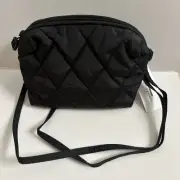 new Vera Bradley Ultralight Camera small Bag Crossbody in black Moonless Night