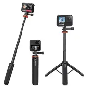 VRIG TP-08 Portable Selfie Stick Handheld Tripod Stand For GoPro Hero 11 10 9