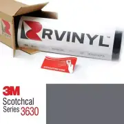 3M 3630 Scotchcal Slate Grey 61 Translucent Vinyl Film Craft Sign DIY Sheet Roll