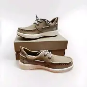 Sperry Kid's Fairwater Plushwave Tan Boat Shoe Size 11M STK264547