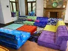 Mah Jong Modular French Daybed Sofa Sofas Couch Handmade Full Set as Shown