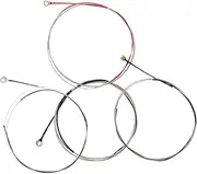 COMPUKAS Professional Violin Strings Full Set for 1/4 Size Violins Easy Installment High Durability