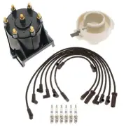 ACDelco Ignition Kit Distributor Rotor Cap Wire Spark Plugs for Chevy 4.3L VIN Z