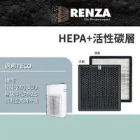 在飛比找PChome24h購物優惠-RENZA濾網 適用TECO 東元NN-2403BD YZA