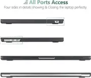 M2 MacBook Air 15 Inch Case 2023 A2941 Plastic Hard Shell with Compatible with M