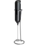 Coffee Milk Frother Handheld Foamer Electric Black