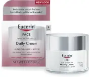 Eucerin Q10 Anti-Wrinkle Face Cream - Fragrance Free, Moisturizes for Softer ...