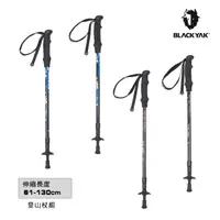 在飛比找momo購物網優惠-【BLACK YAK】輕量杜拉鋁登山杖組[深灰/海軍藍]BY