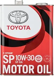 TOYOTA 08880-13805 Genuine Motor Oil SP 10W-30 GF-6A 1.1 gal (4 L)