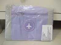 在飛比找Yahoo!奇摩拍賣優惠-全新(淡紫色)防水行李箱拉桿收納包拉桿箱上的旅行收納包便攜行