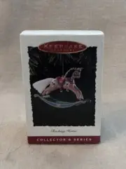 ROCKING HORSE 1995 HALLMARK KEEPSAKE ORNAMENT NIB
