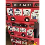 （即期出清，加送隨機餅乾）HELLO KITTY 面紙木盒禮盒（芝麻蛋捲）