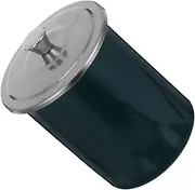 BESTOYARD Smokeless Stainless Steel Outdoor Ashtray with Lid Windproof Ash Tray for Patio Home Office Stylish Easy to Clean Cigarette Ashtray for Indoor Outdoor Use