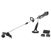 Klutch Battery-Operated 2 x 20V Cordless String Trimmer, 4.0Ah Battery, 15in.