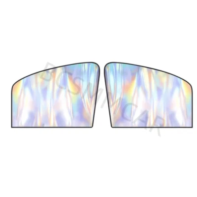 Sun Shade Car Front Window Magnetic Shield Cover Visor UV Block Protector 1 Pair (for: BMW)
