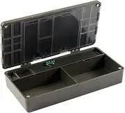 Tackle Storage Box | Portable Carp Rig Box - Jig Case, Rig Container for Travel Kayak Angler Outdoor Gear Boat Freshwater Saltwater Carp