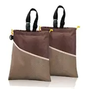 2PCS Car Garbage Can, Hanging Car Trash Bag with Waterproof Leakproof Lining