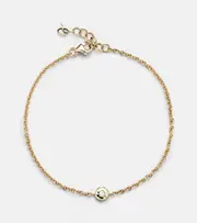 [Octavia Elizabeth] Octavia Elizabeth Nesting Gem 18kt gold bracelet with diamond One Size multicoloured