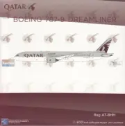 NGM55106 1:400 NG Model Qatar Airways B787-9 Reg #A7-BHH (pre-painted/pre-built)