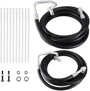 SU33468 Rear AC Line Set for 2007-2014 for Chevy for Suburban Rear Aux AC Hose Kit auto Parts