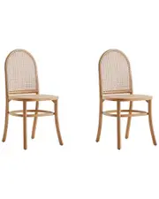 Manhattan Comfort Set of 2 Paragon 2.0 Dining Chairs