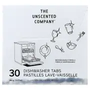 The Unscented Company, Dishwasher Tabs, 30 Tabs, 12.7 oz (360 g)