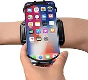 Wrist Phone Holder with Keychain,Phone Arm Bands for Running 360°Rotation for iPhone 16/15/14/13/12/Pro/Pro Max/XS/XR/X/8/7/6/,for 4.7-6.5 inch Smartphones,Suitable for Fitness and Running