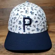 Puma Superfecta P Snapback Golf Hat Cap White - Deep Navy NEW