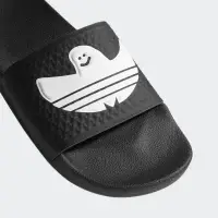 在飛比找環球Online優惠-【adidas】SHMOOFOIL 男女拖鞋-黑 FY684
