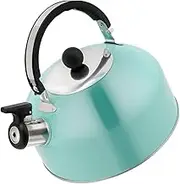 LALADEFIEE Stainless Steel Kettle for Induction Cookers Hemisphere Design Boiled Teapot for Tea and Automatic Whistle Jelly Stylish Home Essential