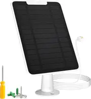 FOHOA 5W Solar Panel Charger Compatible with Google Nest Camera