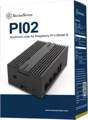 PI02 Technology Aluminum Case Raspberry Pi 4 Model B (CS-PI02B)