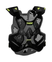 THOR SENTINEL LTD CHEST BACK GUARD ROOST DEFLECTOR BLACK/ACID MEN'S X-LARGE/2XL