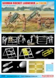 Dragon DML 1/35 GERMAN ROCKET LAUNCHER w/CREW #6509