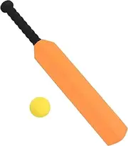 TENOL Cricket Bat, Sport Playing Toys Lightweight Cricket Game, Training Aid, for Outside Play, Indoor, Parent Child Interaction Activity Practice