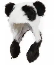 Panda Bear Hug Plush Costume Headpiece- One Size Fits Most