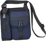 [Perfeclan] Water Bottle Bag Mens Small Casual Shoulder Bag for Cycling Fishing Outdoor Work
