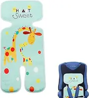 Breathable Summer seat Insert, seat Cover for pram, Summer seat Insert for Buggy, Cushion for pram, Cushion for pram, Sweat-Proof, Protects The Child seat Cover, for pram, Buggy, car seat